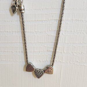 Brighton Three Heart Anklet
